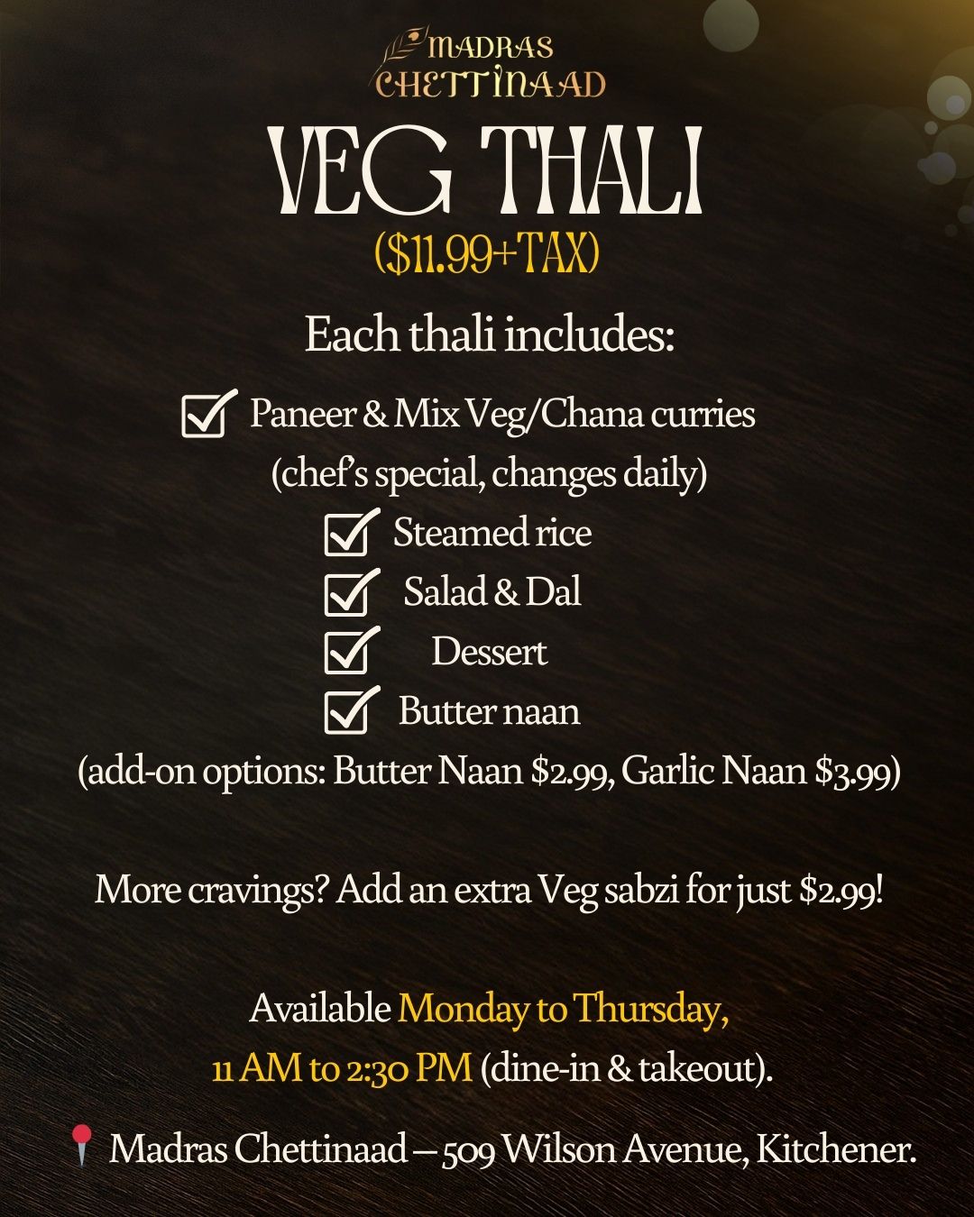 Veg Thali